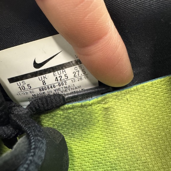 Womens Nike Free RN Wolf Grey Mesh Athletic Running Sneakers Shoes Size 10.5 GUC - Picture 8 of 8